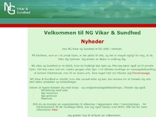 NG Vikar og Sundhed