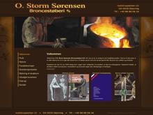 O. Storm Sørensen, Broncestøberi A/S